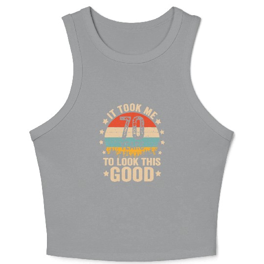 Jackson Hole Wyoming Mountain Design Crop Tank Top
