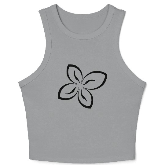 Floral Crop Tank Top