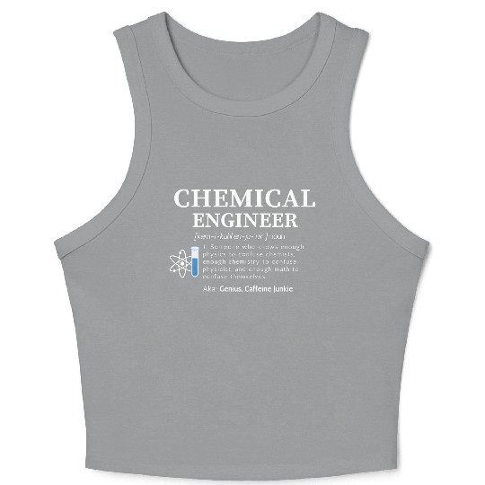 Chemical Engineer Crop Tank Top