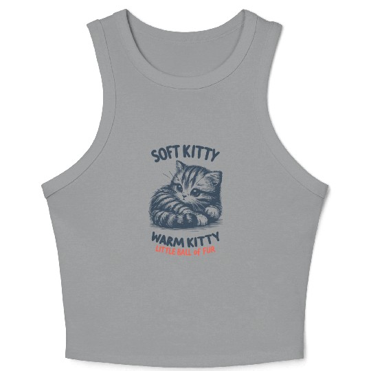 Soft Kitty Crop Tank Top