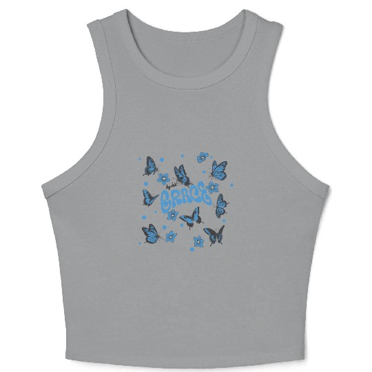 By His Grace Christian Catholic Crop Tank Top