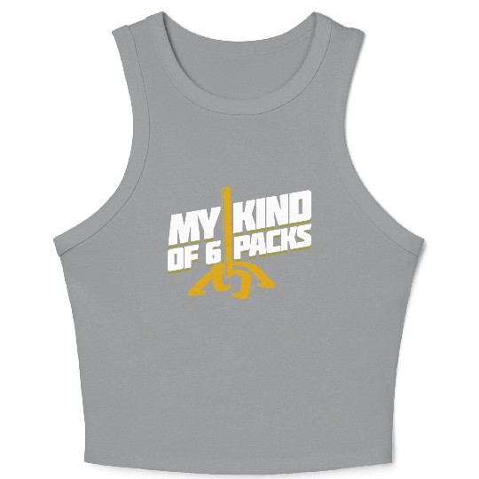 Horseshoe Pitching Crop Tank Top