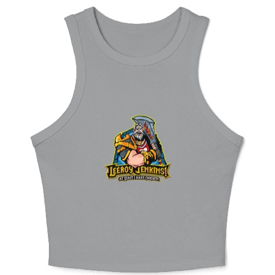 Warcraft Crop Tank Top