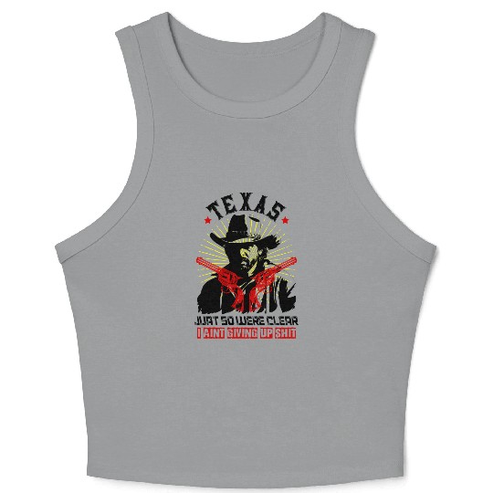 Texas Crop Tank Top