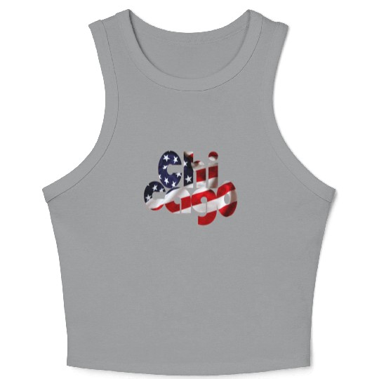 Chicago Crop Tank Top