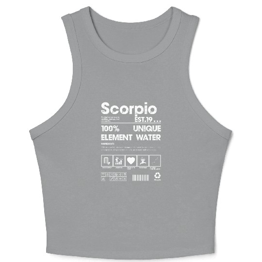 Scorpio 19xx Crop Tank Top