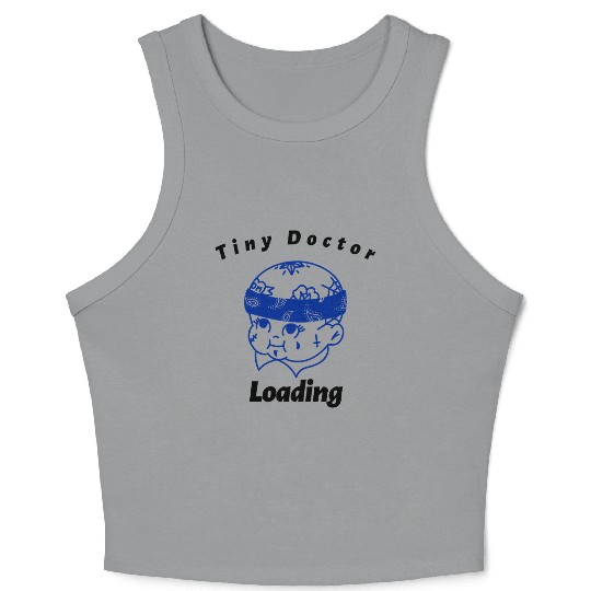 Baby Announcement | Tiny Doctor, Loading. Crop Tank Top