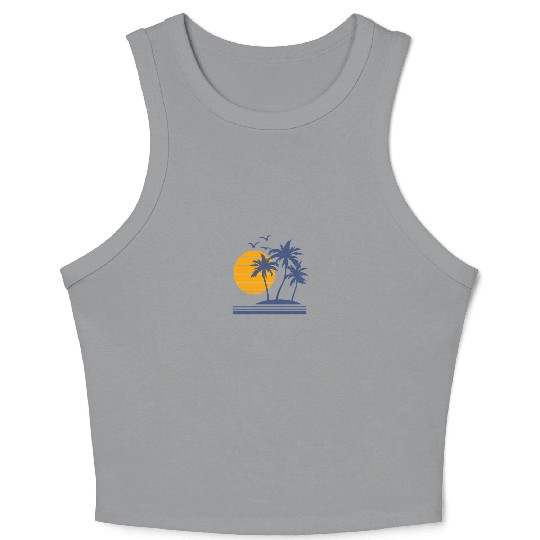 Beach Spring Break 2027 2k27 Summer Matching Group Crop Tank Top