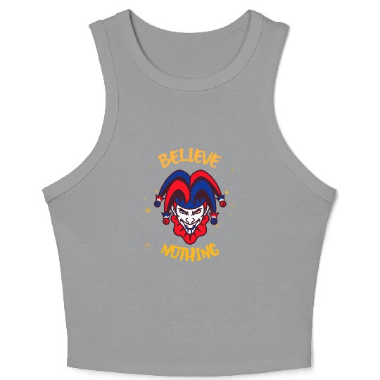April 1st Prank Crop Tank Top Unisex Crop Tank Top | Fun Gift