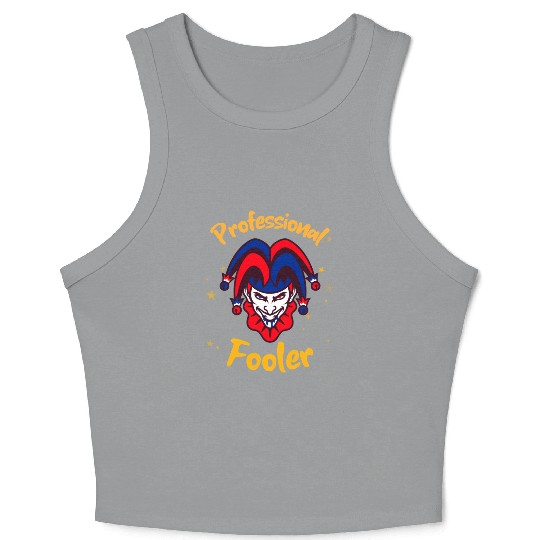 April 1st Prank Crop Tank Top Unisex Crop Tank Top | Fun Gift