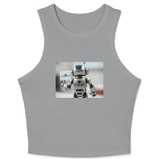 Rocketman Robot Crop Tank Top
