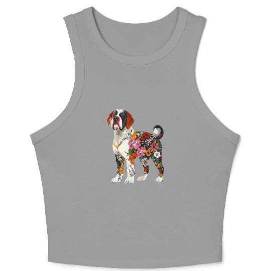 Saint Bernard Crop Tank Top