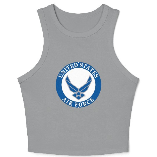 US Air Force 19 Crop Tank Top