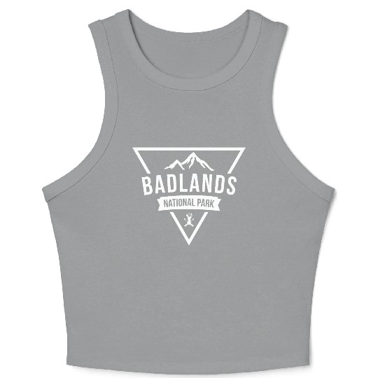 Badlands National Park Crop Tank Top