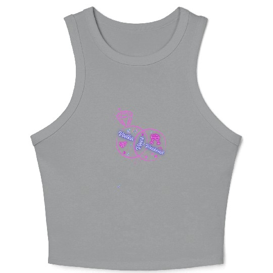 Vodka, Vows & Weekend Crop Tank Top