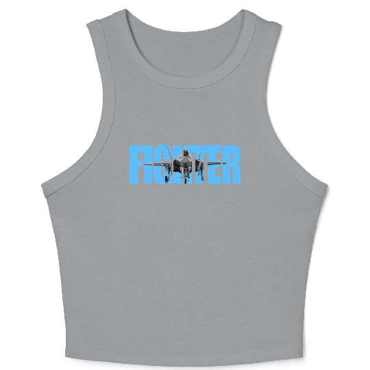Fighter F-35 Lightning II Crop Tank Top
