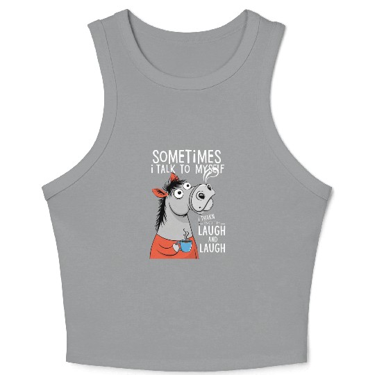 The Solo Comedy Show Crop Tank Top