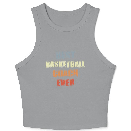 Basketball Coach Motivation Crop Tank Top