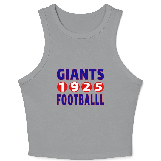 Giants Football 1925 Classic Crop Tank Top