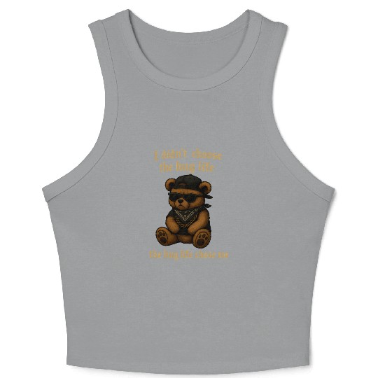 The Hug Life Chose Me Crop Tank Top