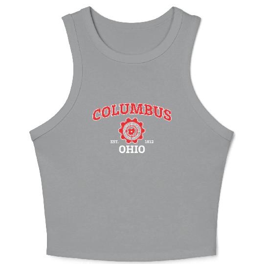 Columbus Ohio Pride - Hometown Ohio Crop Tank Top