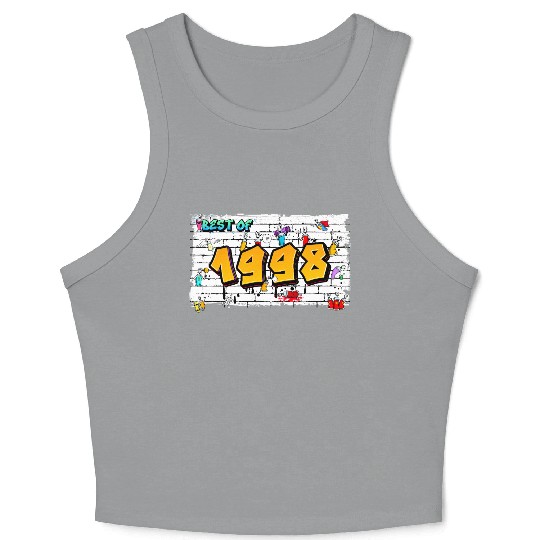 Bold 1998 Graffiti – 27 Years of Street Edge Crop Tank Top