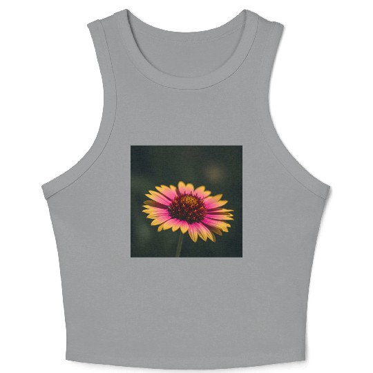 American Wildflower - Elegant Nature Crop Tank Top