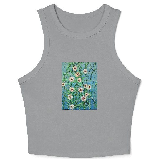 Wild flowers two Crop Tank Top
