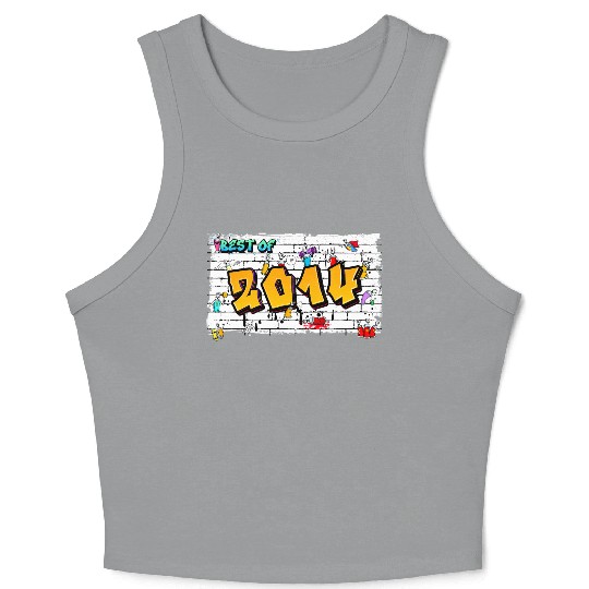 Urban Vibe 2014 Graffiti – 11 Years of Gritty Crop Tank Top