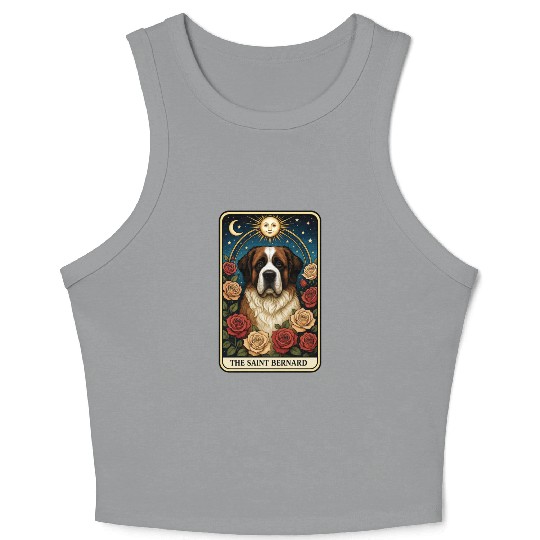 Saint Bernard Crop Tank Top