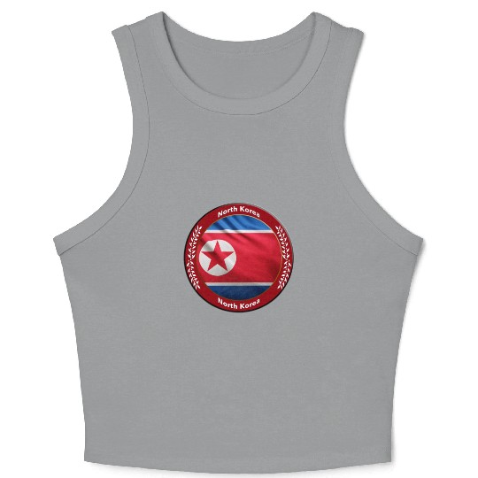North Korea Crop Tank Top