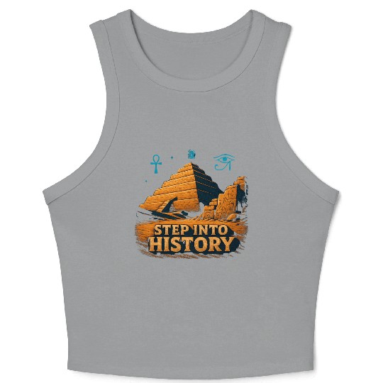 Step into History Crop Tank Top