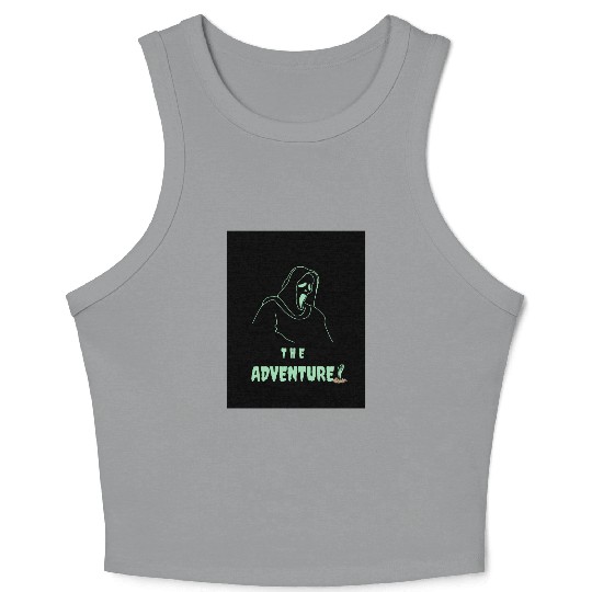 The Adventure Ghostface Crop Tank Top