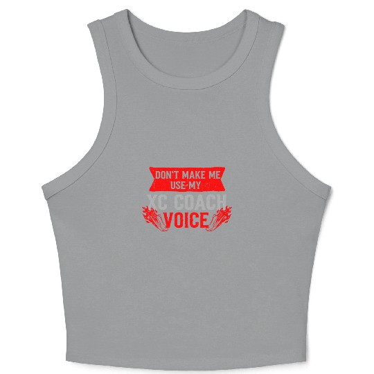 XC Running XC Coach Voice Crop Tank Top