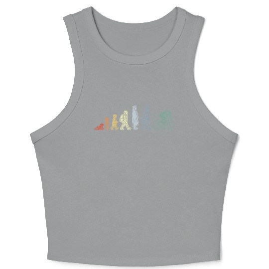 Evolution of a Cyclist Crop Tank Top