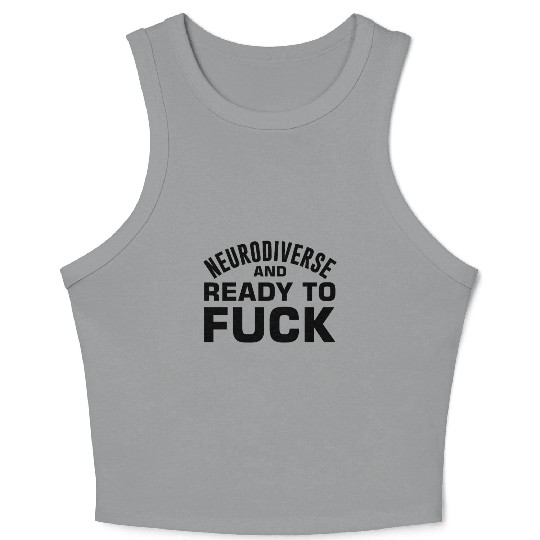 Embrace Neurodiversity Crop Tank Top