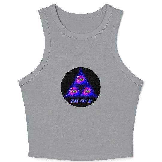 Multi Dimensional Beings 3D Crop Tank Top
