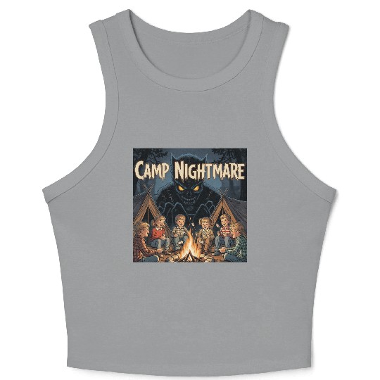 Horror Steven Rhodes, Camp Nightmare Crop Tank Top