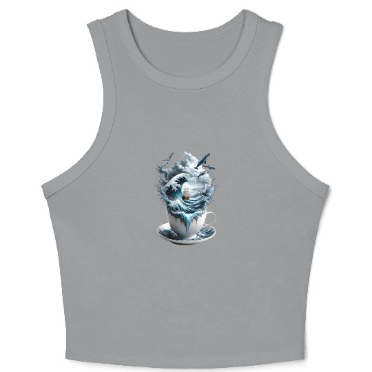 Storm in a Teacup Ocean Adventure Crop Tank Top