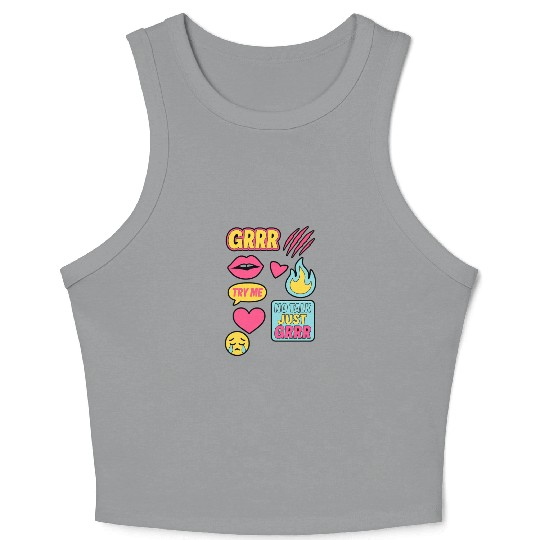 Sticker Grrr – TikTok Baddie Pack Crop Tank Top