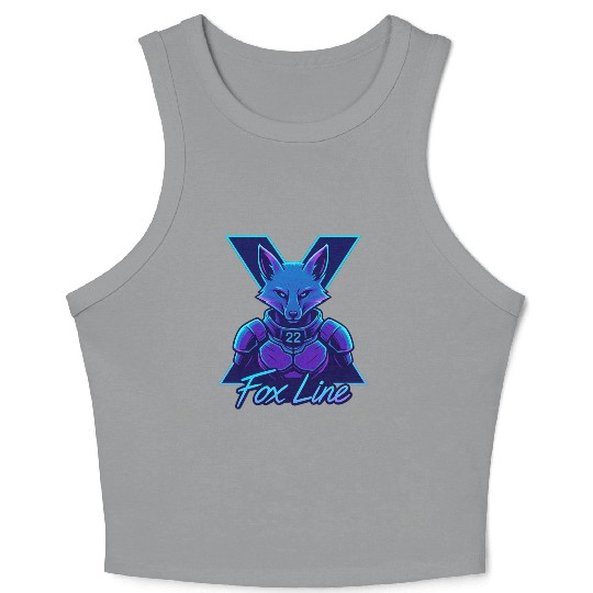 Fox Line Neon X22 Crop Tank Top