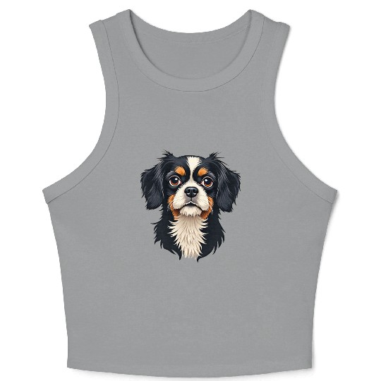 “Shih Tzu” – Bold & Beautiful Dogs Crop Tank Top