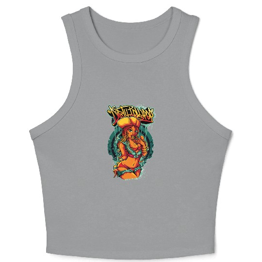 Street Lollipop Crop Tank Top