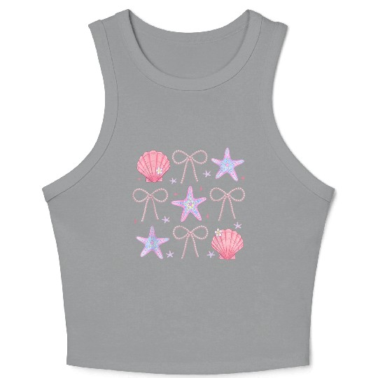 Under the Sea Sparkle Crop Tank Top