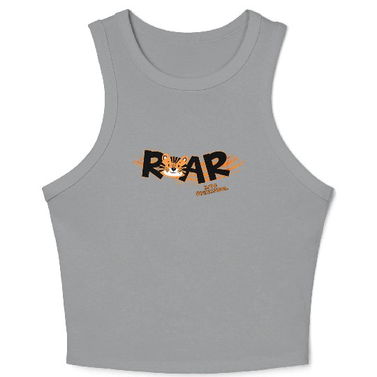 Roar Into Preschool Tiger Crop Tank Top
