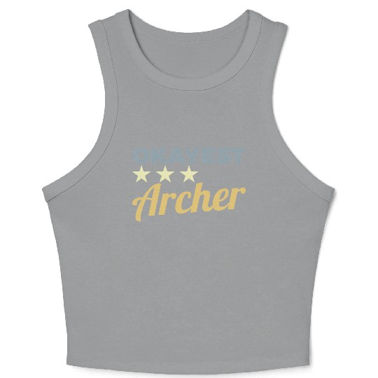 Average Archer Crop Tank Top