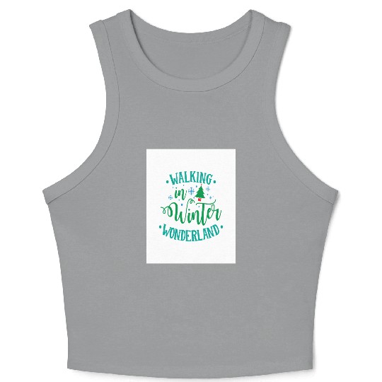 walking Crop Tank Top