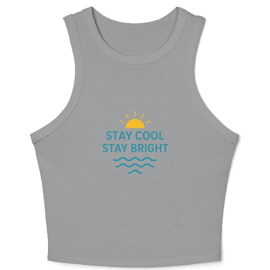 Sunrise Motivation Crop Tank Top