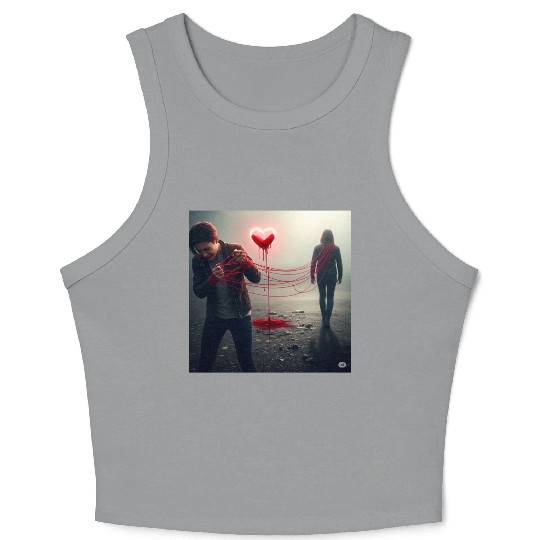 The Bleeding Heart Crop Tank Top