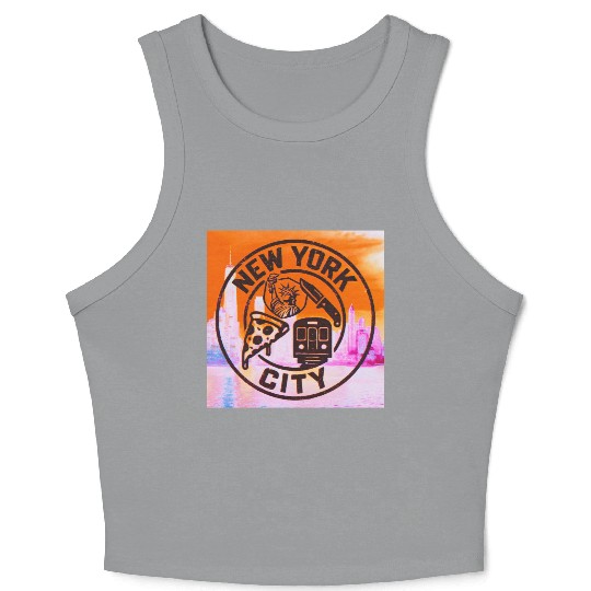 New York City: (O) Crop Tank Top